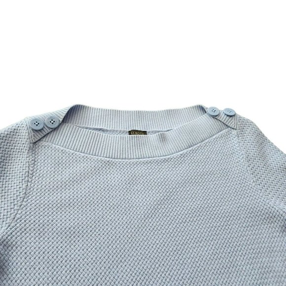 Talbots Blue Sweater Size Medium - Picture 5 of 12